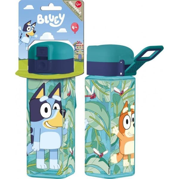 Isolerad flaska Bluey Stor 49602 - blå vattenflaska