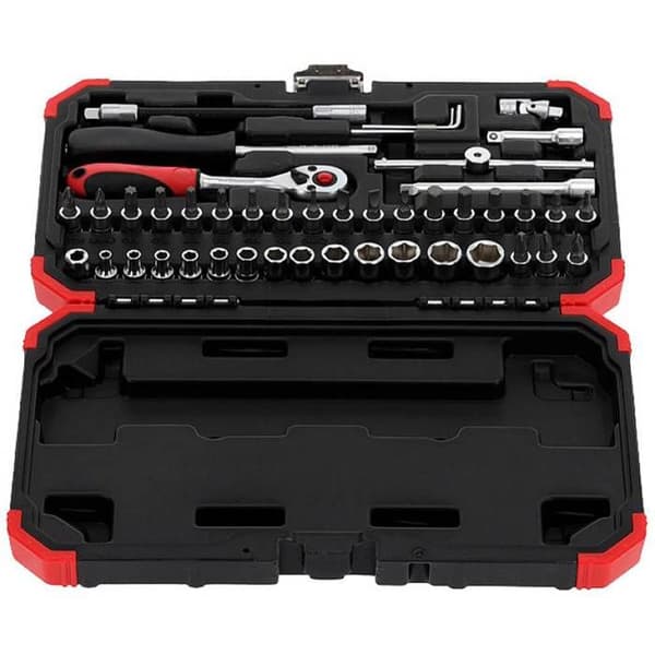 Gedore röd Socket set 1-4", 46 delar - 3300052