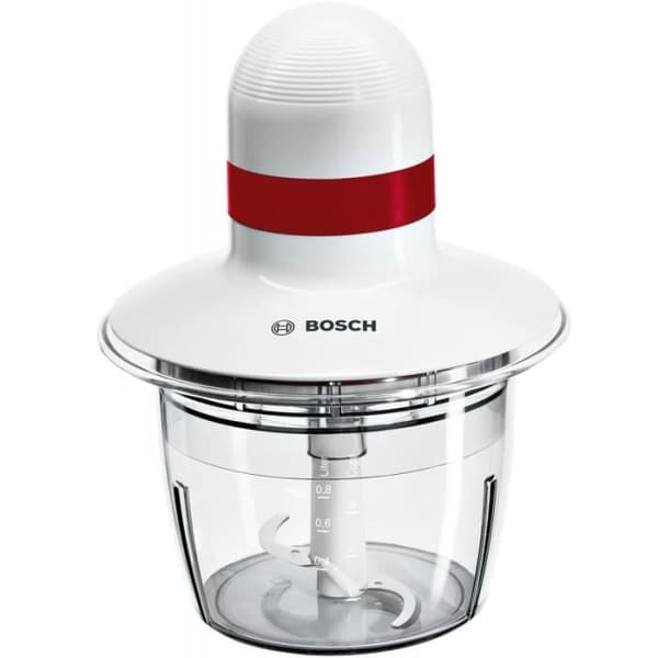 Universalhacker - Bosch - MMRP1000 - 400 W - 0,8 l - Vit plast/röd