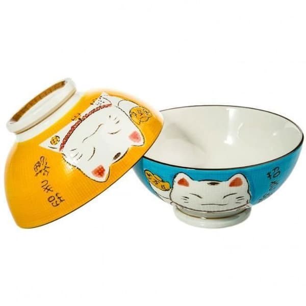 SERVIS för RIS - MANEKI NEKO Japansk Design - 4 Personer