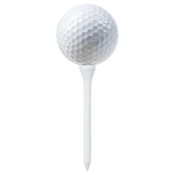 Golftee 1000 st vita 83 mm bambu