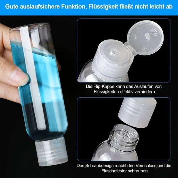 Flaska - kolv - Xrf pumpflaska