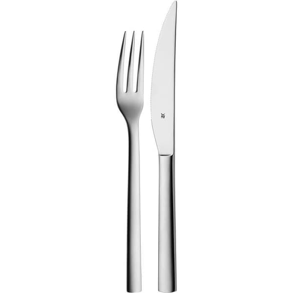 WMF Nuova Cromargan Steakbestickset, Silver, 2 delar - 1291436040