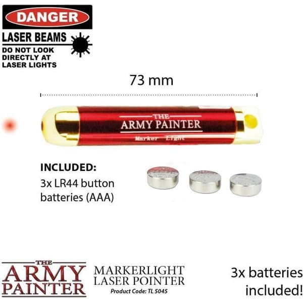 The Army Painter - Markerlight Laser Pointer, Krigsspel / Hobby / Modellering / Konst