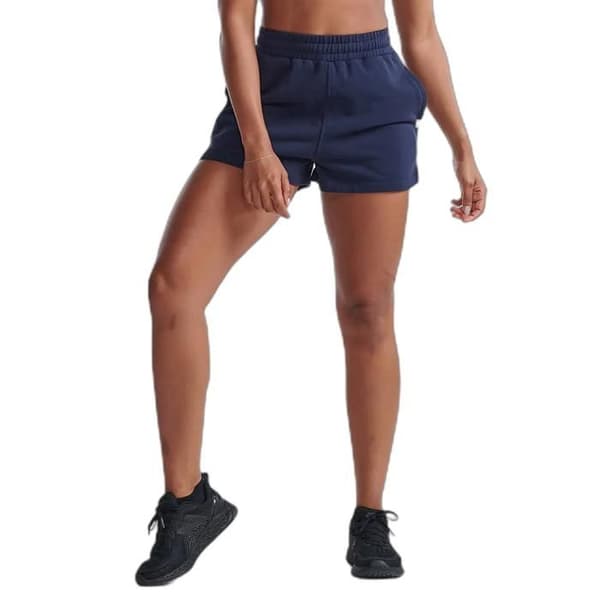 Kort dam 2XU Form French Terry - midnatt/vit