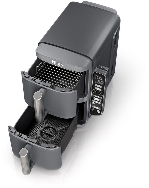 Friteuse utan olja Ninja Double Stack XL med SmartCook-termometer SL451EU