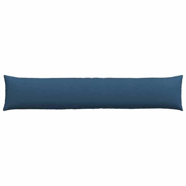 vidaXL Soffkuddar 2 st Blå 200 x 40 cm tyg 42013876