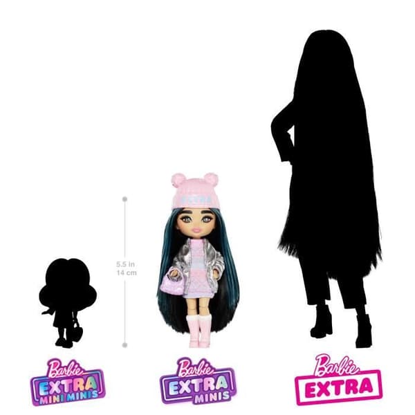 BARBIE MINI EXTRA SNÖ - BARBIE - HPB20 - BARBIE MODEDOCKA