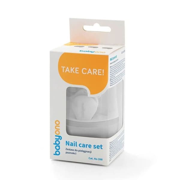 Nail care set Babyono GRÅ
