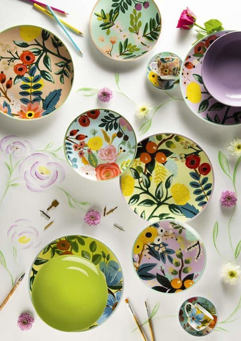 Komplett service - Excelsa middagsservering - 64913 - Frida flower 18-delad middagsservering