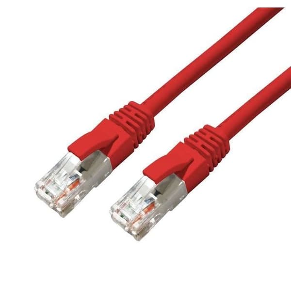Nätverkskabel - Micro Connect - Cat6a - 3m - U/UTP (UTP) - Röd