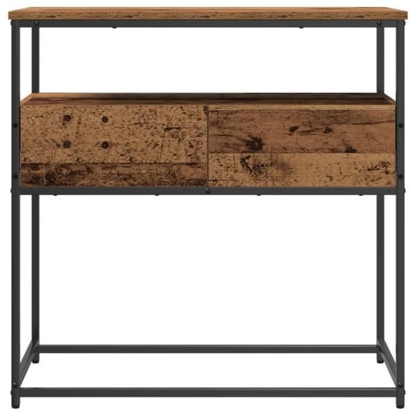 Tabell Console Äldre Trä 75x40x75 cm i Trä och Stål