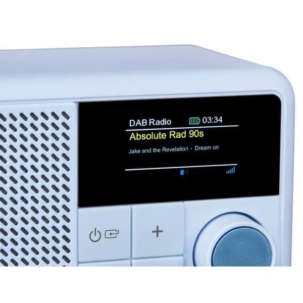 Mini Radio - MEDION - DAB/FM - Mono 2W RMS - Blå