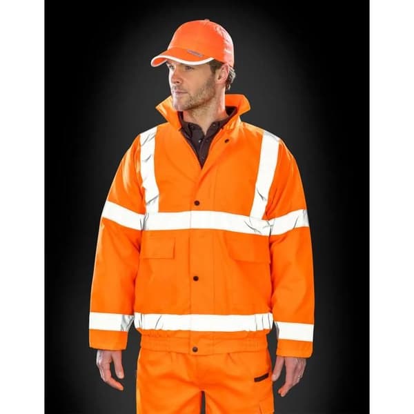 Arbetsjacka Result Core - fluorescerande orange