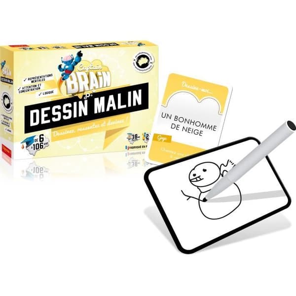 Brädspel - MAESTRO - Captain Brain - Smart Drawing - Visual Spatial Representation