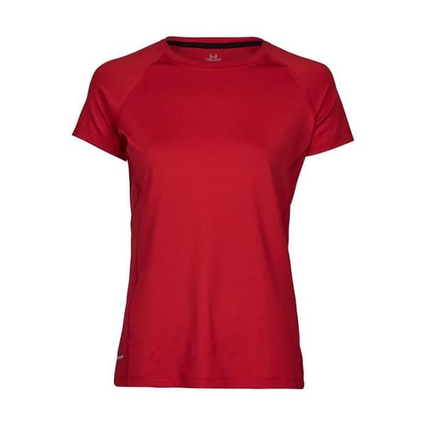 Topp dam Tee Jays Cooldry - röd