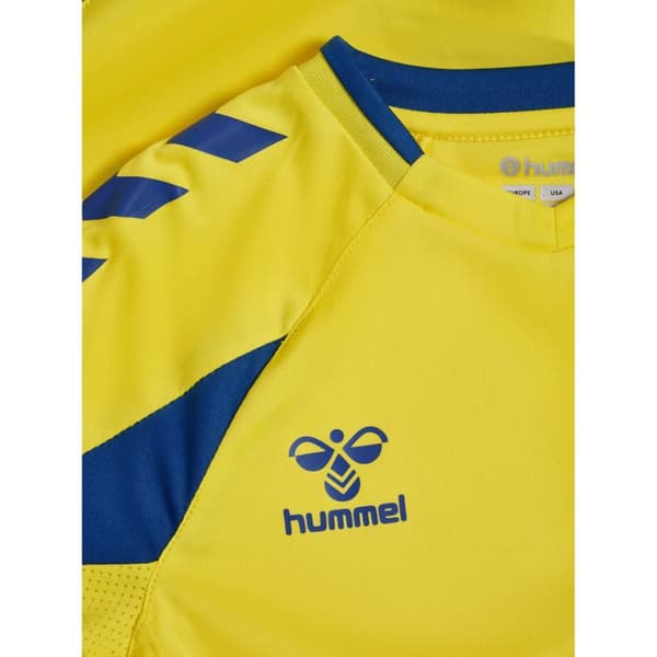 Barntröja Hummel Core 2.0 - bländande gul/äkta blå