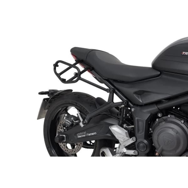 Vänster väska stöder SW-Motech SLC. Triumph Trident 660 (21-). - svart - TU