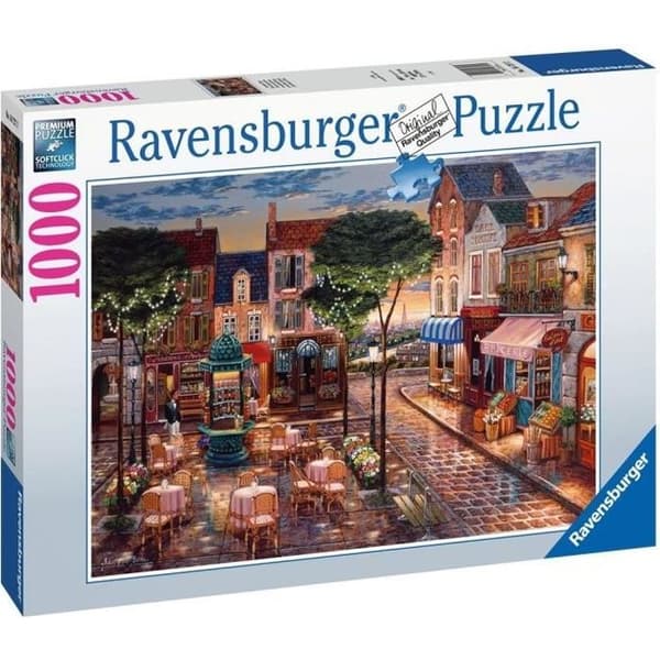 1000 bitars pussel - Paris i målning - Ravensburger
