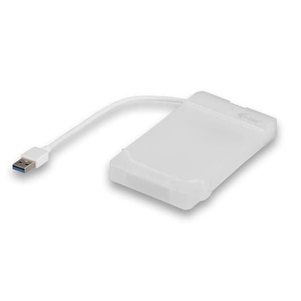 Hölje för Hårt Disk - I-TEC - MySafe - USB 3.0 - 2.5" - Serial ATA/600 - Vit