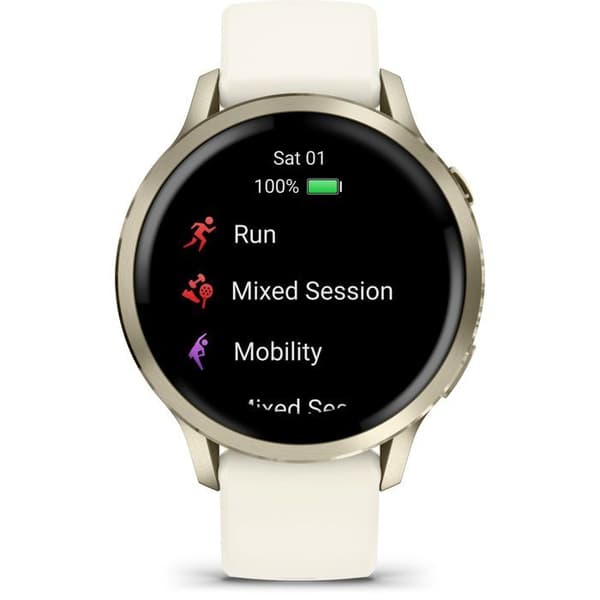 Garmin Venu 4 41mm Beige med Lunar Gold + Bone