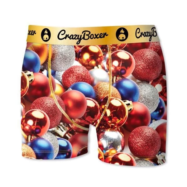 Crazy Boxer jul boxer i mikrofiber för barn