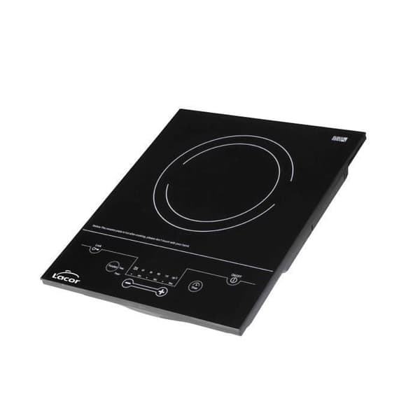 Induktionsspis - Lacor - 69032 - 2000 Watt - Svart - Främre Kontroller