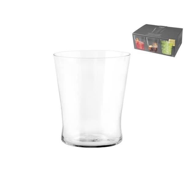 HEM Set med 6 glas i en konisk glasbordsmöbel cc250