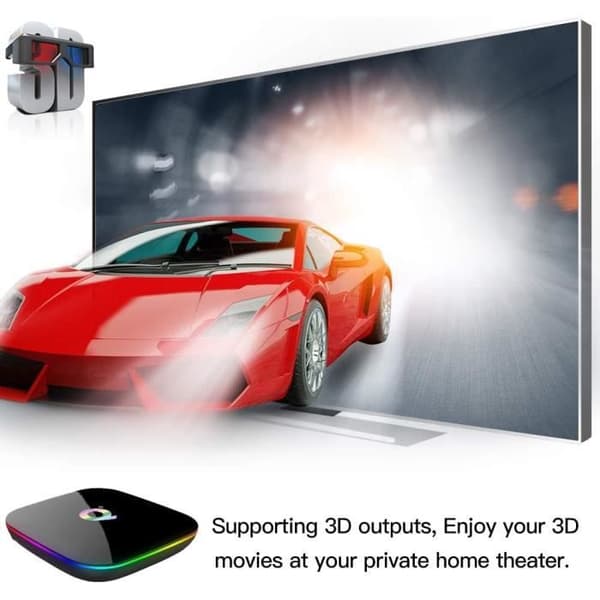 Android TV-box - GENERIC - Q Plus - 4GB RAM - 32GB ROM - H616 Quad-Core - 6K