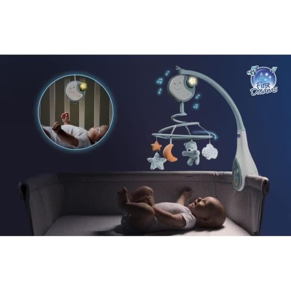 CHICCO Mobil Next2Dreams Bleu Första Drömmar
