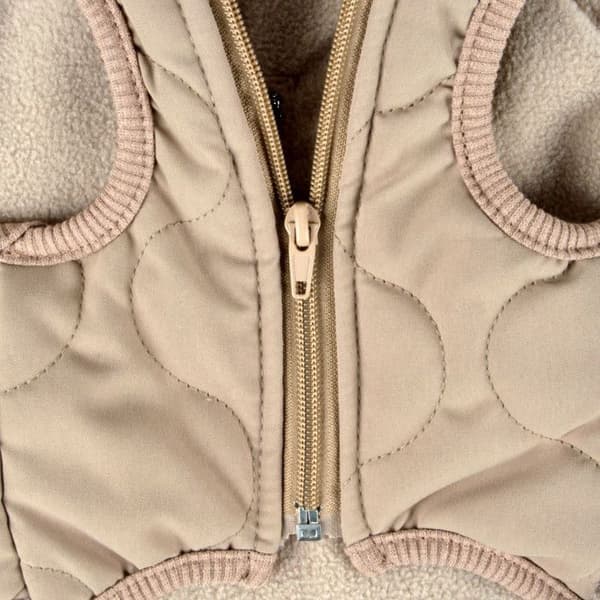 Hundjacka "Teddy" 35cm Beige