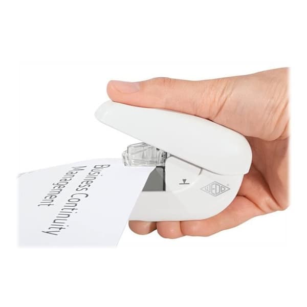 WEDO MINI - Häftapparat - 5 ark - plast - vit