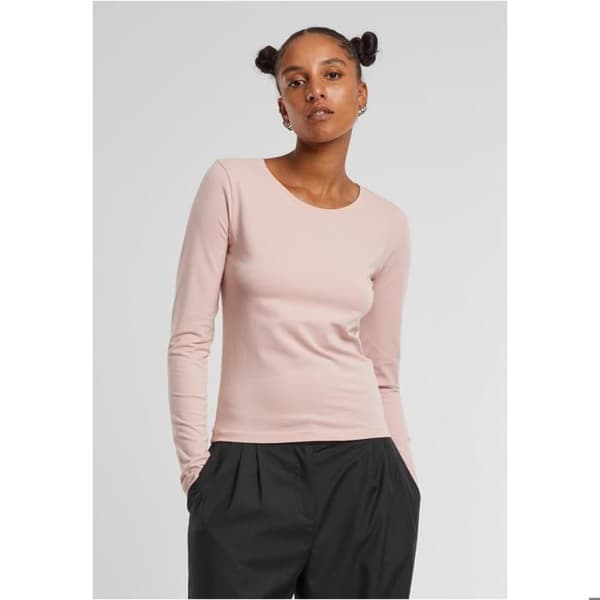 T-shirt med långa ärmar dam Urban Classics Basic Super Slim