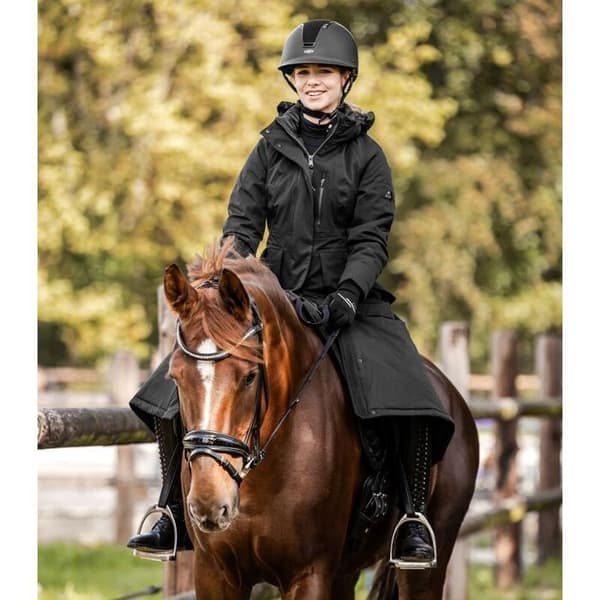 Kvinnors ridjacka ELT Winter Performance Opal - svart
