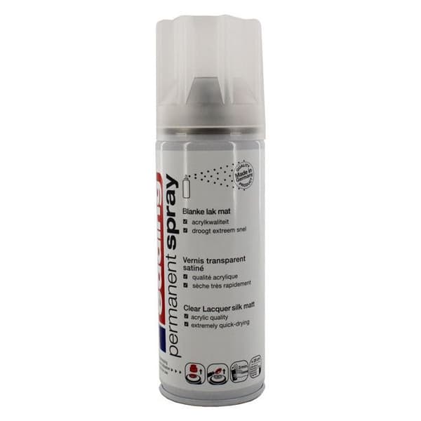 Sprayfärg - EDDING - E5200 - Transparent satinlack - 200 ml