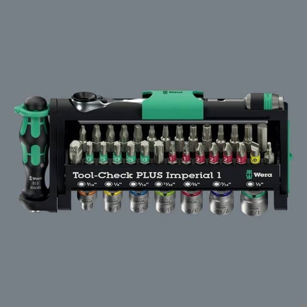 Wera Tool-Check PLUS Imperial 1 05049060001 Torq-bit 39 delar