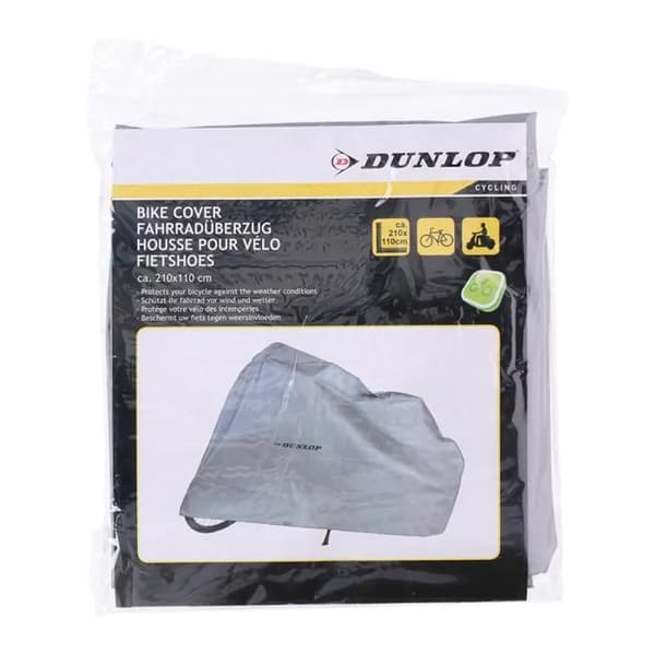Fordonsskydd - Dunlop - 210 x 110 cm - Grå - Polyeten - Universal