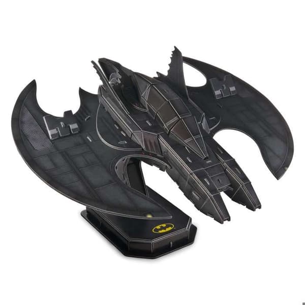 Pussel 4D Bygg Batman Batwing 3D-modell att montera