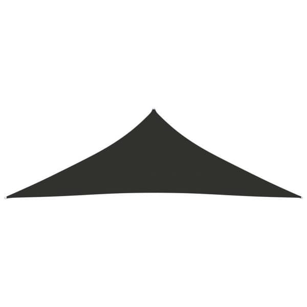 vidaXL Parasol Sail Oxford Tyg Triangulär 5x5x6 m Antracit