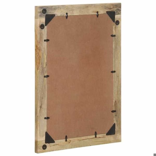 vidaXL Badr зеркало 50x70 см твердое дерево манго и стекло, зеркало, косметическое зеркало, вежливое зеркало, зеркало 4018659