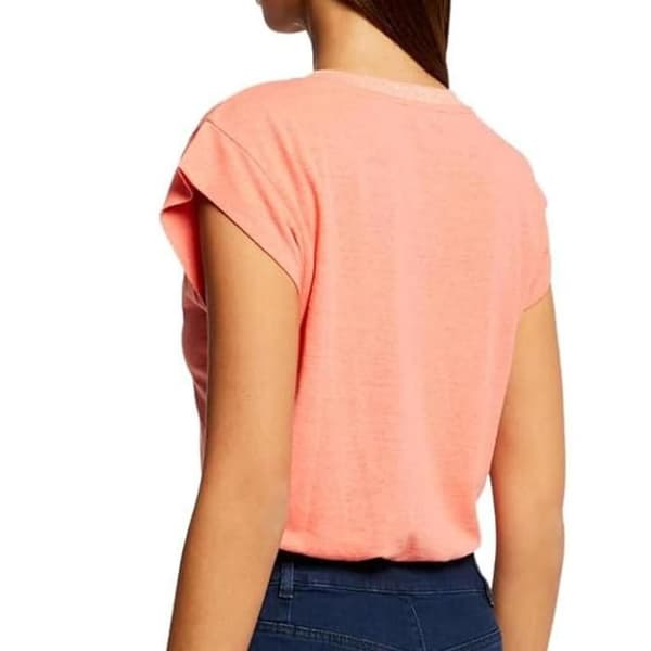 T-shirt Orange Dam Morgan Dag