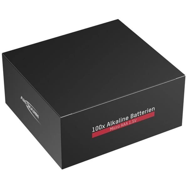 Ansmann Micro AAA LR03 100er Box Batteri LR3 (AAA) alkalisk 1,5 V 100 st.