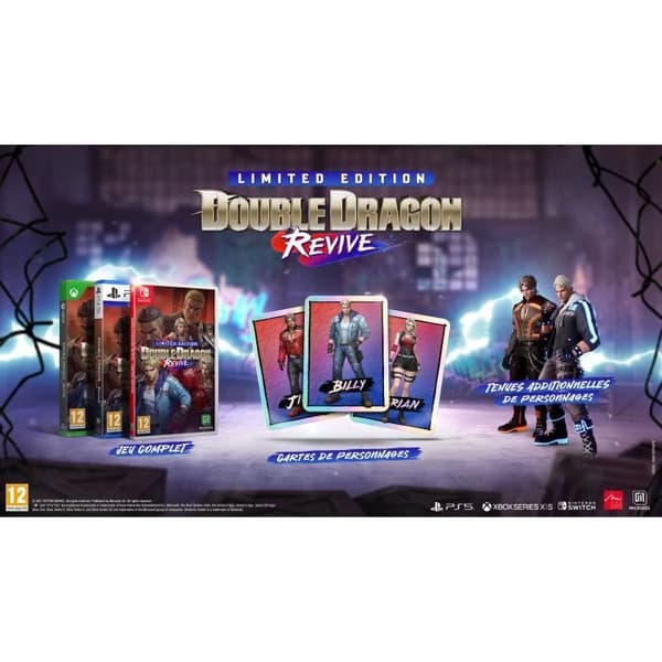 Double Dragon Revive - Begränsad utgåva - Nintendo Switch-spel