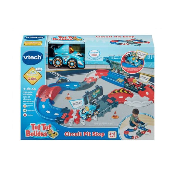 VTECH - TUT TUT BOLIDES - PIT STOP CIRKEL - Flerfärgad