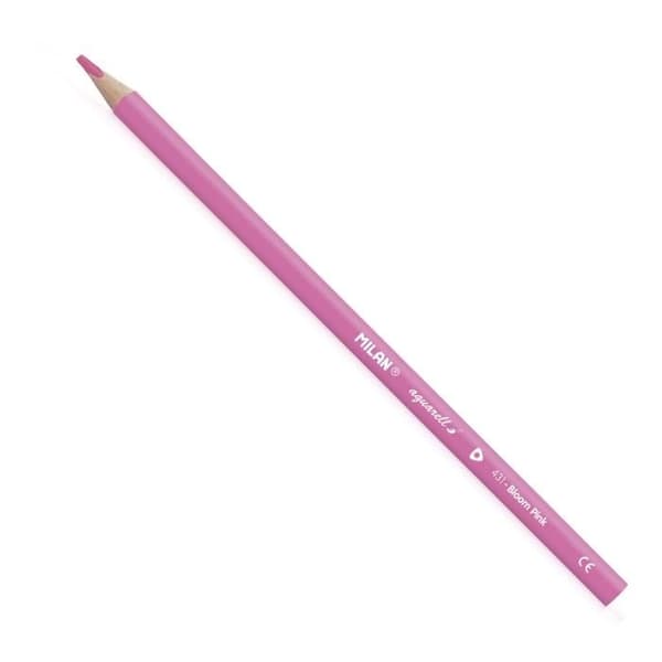 Akvarellkritor - 24 stycken - Triangulär form - 2,9 mm stift - Pensel ingår