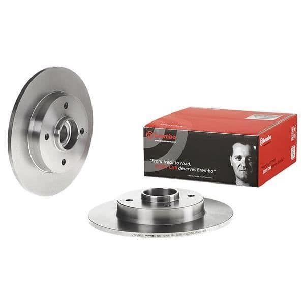 BREMBO Bromsskiva med lager 08.9512.27
