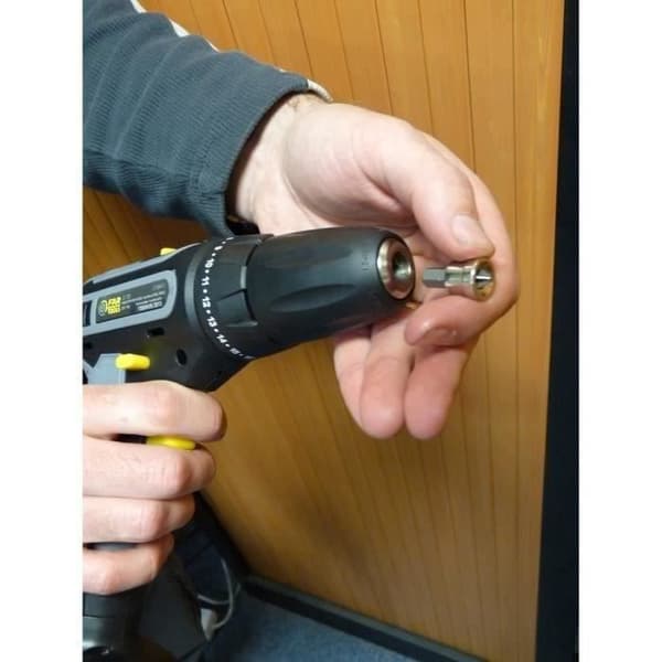 FARTOOLS Set med 10 universalskruvmejselbitar