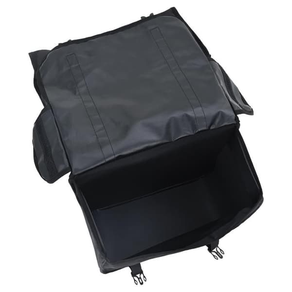 Cykelväska - Dubbel 48 L - Svart - Polyester - Smart fästsystem