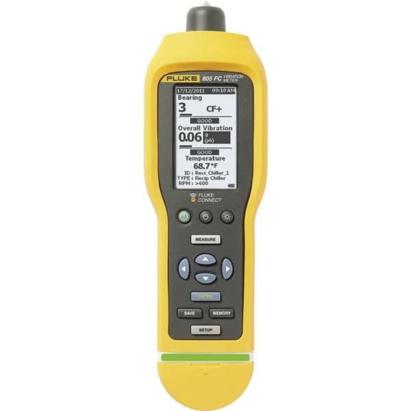 Vibrationsprovare - FLUKE - 805FC - Trådad - Batteri - Miljö