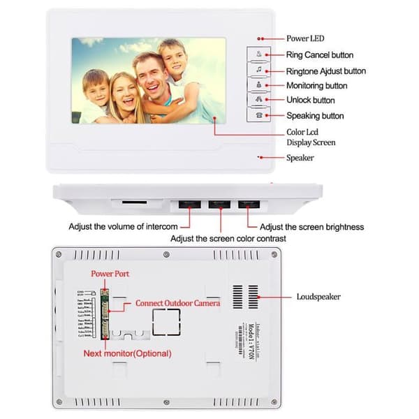 Intercom - videotelefon Uoweky